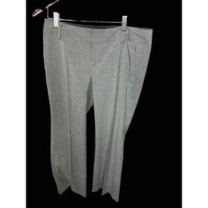 Banana Republic Gray Pinstripe Career Pants Size 6P